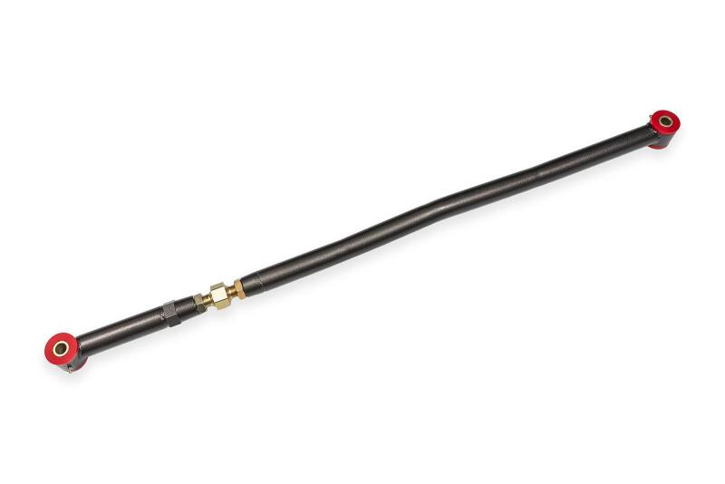 Ford Bronco Panhard Rod - BMR Suspension - DOM Steel On-Car Adjustable - Black Hammertone - `21-`27